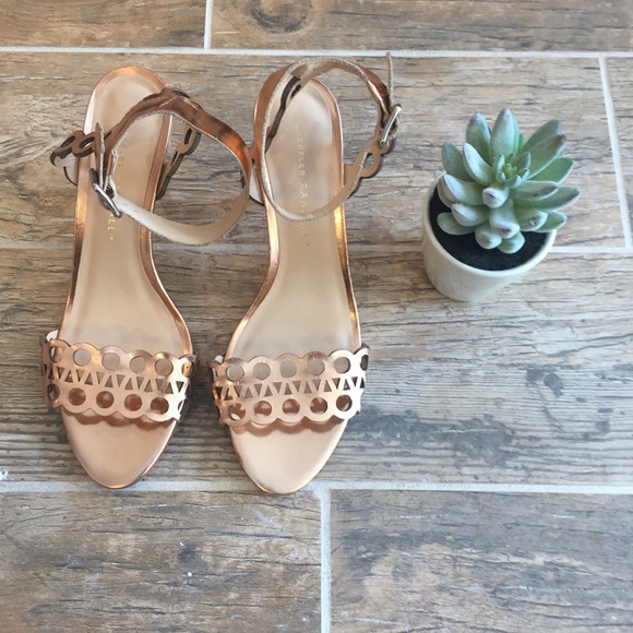 loeffler randall rose gold sandals